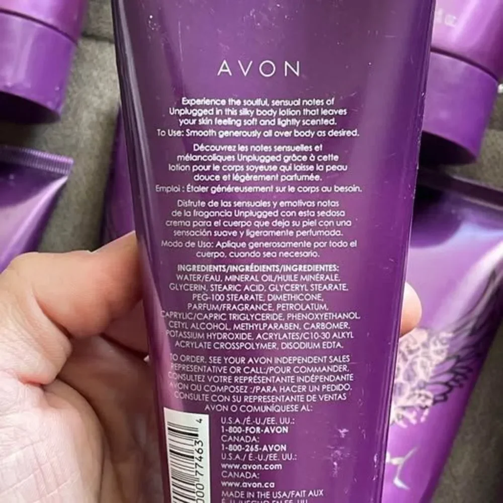 Avon Unplugged Body Lotion NEW x19